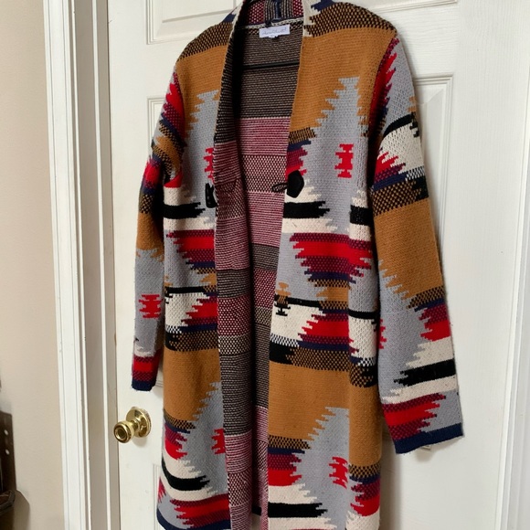 Keren Hart Aztec clasp sweater - Picture 3 of 12